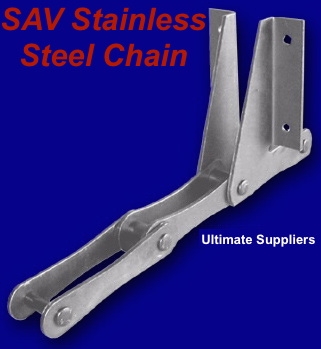 SAV 709 Stainless Steel Chain - 10ft Box