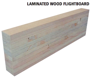 Premium Laminated Wood Flightboard 2.5